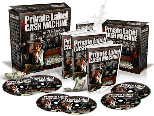 PLR Cash Machine - make money with PLR private label rights